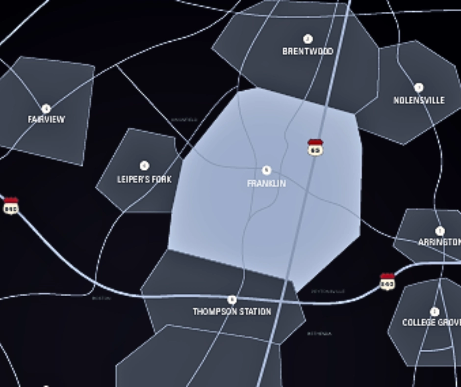 franklin map