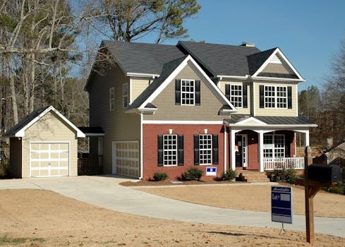 Beautiful two-story home with garage in a serene neighborhood, perfect for families.